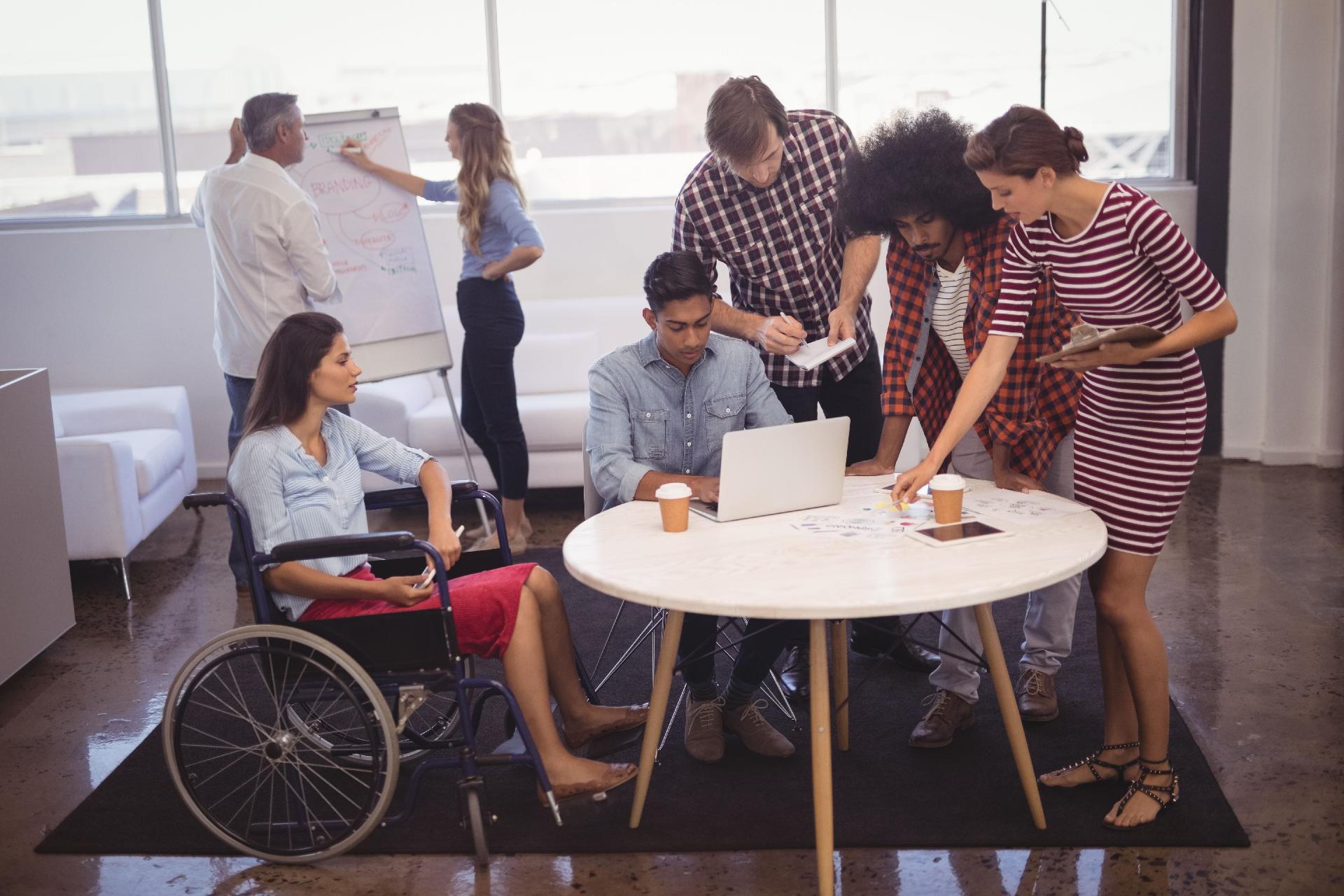 ACCESSIBILITE_BUREAUX_PMR | Fournibureau Comment rendre accessibles vos bureaux aux PMR et aux handicapés ? Illzach
