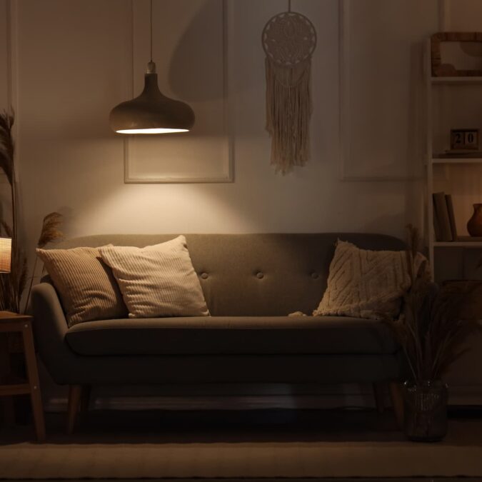 Comment utiliser des luminaires pour cr&eacute;er un effet de profondeur dans une grande pi&egrave;ce de vie ? Wittenheim 2